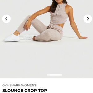 ❌SOLD❌ 
🆕 Gymshark Slounge Sleeveless Crop Top